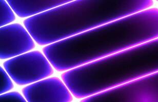 futuristische abstracte kleurrijke vectorachtergrond met gloeiende elektrische heldere neonlijnen vector