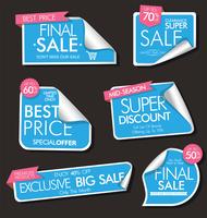 Moderne badges stickers en labels-collectie vector