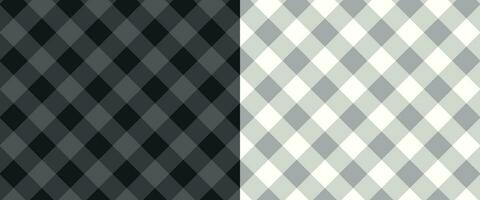 abstract wit en zwart achtergrond van ruiten in een kooi geïsoleerd Aan wit achtergrond vector