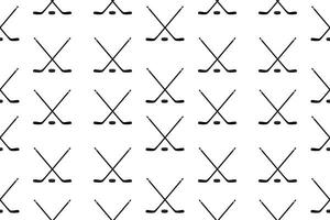 hockey naadloos patroon. gemakkelijk illustratie van hockey vector naadloos patroon voor web ontwerp.