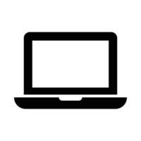 laptop vector glyph icoon voor persoonlijk en reclame gebruiken.