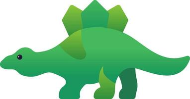 stegosaurus vector icoon ontwerp