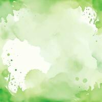 groene aquarel achtergrond vector