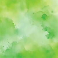 groene aquarel achtergrond vector