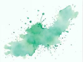 groene aquarel achtergrond vector