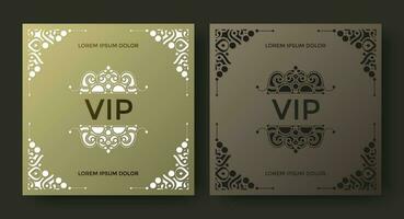 elegante vip-ornamentachtergrond vector