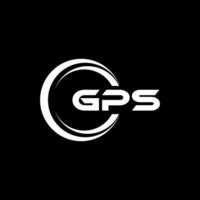 GPS logo ontwerp, inspiratie voor een uniek identiteit. modern elegantie en creatief ontwerp. watermerk uw succes met de opvallend deze logo. vector