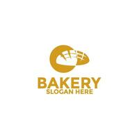 brood logo icoon, bakkerij logo vector ontwerp sjabloon