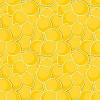 citroen naadloze patroon achtergrond vector