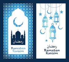 Ramadan Kareem. Vector illustratie.