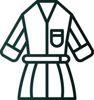 kimono vector icoon ontwerp