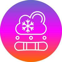 snowboarden vector icoon ontwerp