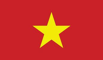 vlag van vietnam vector