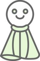 teru teru bozu vector icoon ontwerp