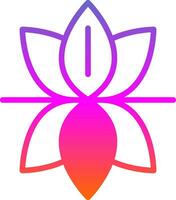 lotus bloem vector icoon ontwerp