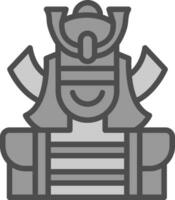 samurai vector icoon ontwerp