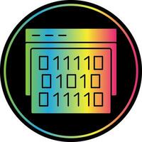 binair code vector icoon ontwerp