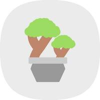 bonsai vector icoon ontwerp