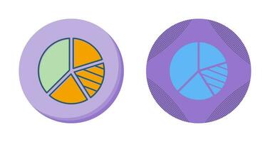 cirkeldiagram vector pictogram