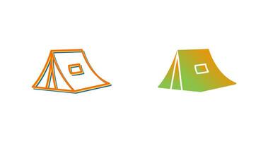 tent vector pictogram