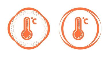 thermometer vector pictogram