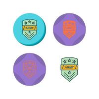 badge vector pictogram vector