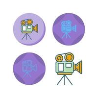 videocamera vector pictogram