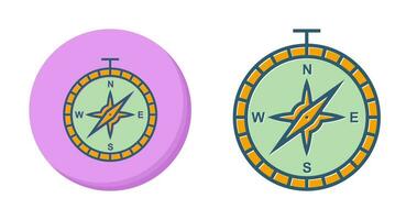 kompas vector pictogram