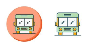 schoolbus vector pictogram