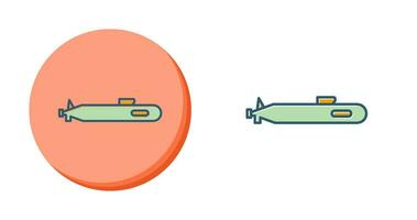 onderzeeër vector pictogram