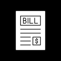 Bill vector icoon ontwerp