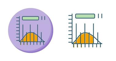 histogram vector icoon