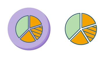 cirkeldiagram vector pictogram