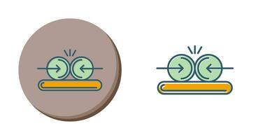 botsing vector icoon