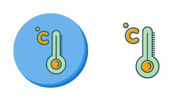 hoog temperatuur vector icoon