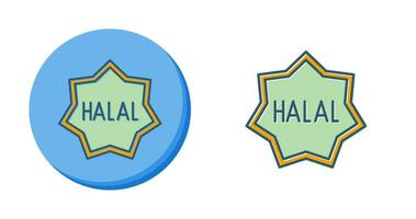 halal vector icoon