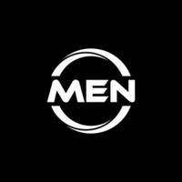 mannen brief logo ontwerp, inspiratie voor een uniek identiteit. modern elegantie en creatief ontwerp. watermerk uw succes met de opvallend deze logo. vector