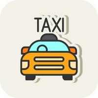 taxi vector icoon ontwerp