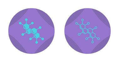 molecuul vector pictogram