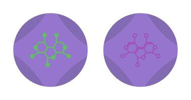 molecuul structuur vector icoon