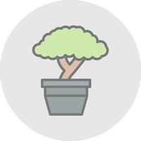 bonsai vector icoon ontwerp