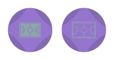 tafel Amerikaans voetbal vector icoon