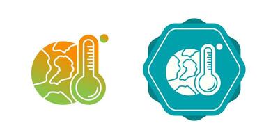 globaal opwarming vector icoon