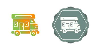 caravan vector pictogram