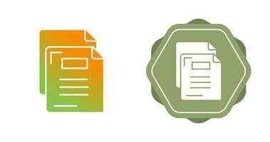 document vector pictogram