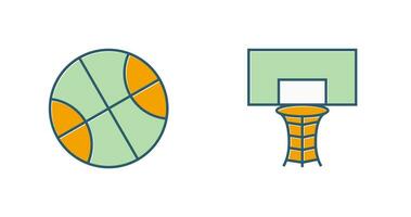 basketbal hoepel vector icoon