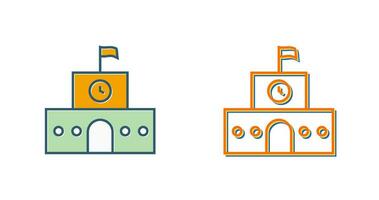 school- gebouw vector icoon