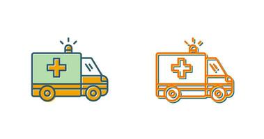 ambulance vector pictogram