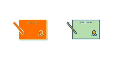 diploma vector pictogram