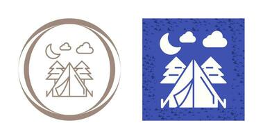 tent vector pictogram